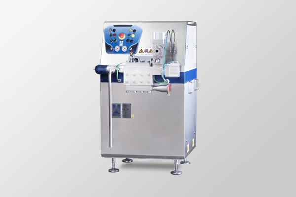 Pilot plant homogenizers