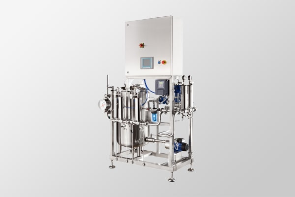 Sterile water production plant